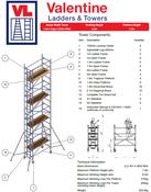 UTS Access Tower 0.85m (W) x 1.8m (L) 7.2m Platform Height