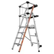 Tubesca Raptor Fixed Podium Stepladder 4 Tread image