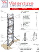 UTS One Man Stairwell Tower 7.1m Platform Height