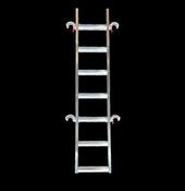 UTS One Man Stairwell Clip On Access Ladder 1.73m (H) x 0.50m (W) image