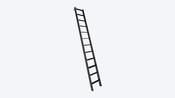 Dolle Mezzinane Ladder Black 2.85m image