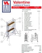 UTS Access Tower 0.85m (W) x 2.5m (L) 4.2m Platform Height image