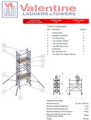 UTS One Man S2 Tower 3.1m Platform Height image