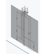 Hymer Fixed Ladder 8.4m C/W Parapet