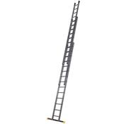 Werner Trade Pro D-Rung Extension Ladder 4.1m Triple image