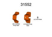 Little Giant Ladders Classic Rung Caps Replacement Kit