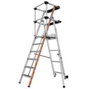 Tubesca Raptor Fixed Podium Stepladder 6 Tread image