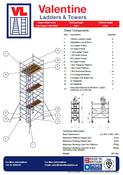 UTS Access Tower 1.45m (W) x 1.8m (L) 6.2m Platform Height image