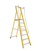 Magnastep Fibreglass Wide Platform Stepladder 7 Tread