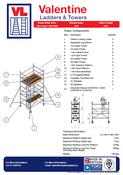 UTS Access Tower 1.45m (W) x 1.8m (L) 3.2m Platform Height image
