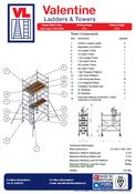 UTS Access Tower 1.45m (W) x 1.8m (L) 3.7m Platform Height image