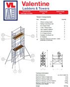 UTS 700 Fold Out Access Tower 3.5m Platform Height