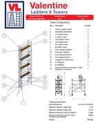 UTS Access Tower 0.85m (W) x 2.5m (L) 8.7m Platform Height image