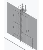 Hymer Fixed Ladder 7.28m C/W Parapet
