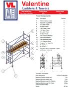 UTS Access Tower 0.85m (W) x 2.5m (L) 1.7m Platform Height image