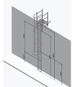 Hymer Fixed Ladder 5.6m C/W Parapet