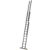 Werner Trade Pro D-Rung Extension Ladder 2.98m Triple image