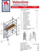 UTS Access Tower 0.85m (W) x 1.8m (L) 1.7m Platform Height image