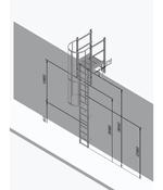 Hymer Fixed Ladder 3.64m C/W Parapet