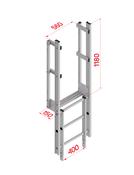Hymer Narrow Straight Exit C/W Step