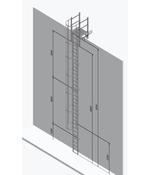 Hymer Fixed Ladder 9.24m C/W Parapet