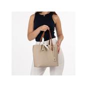 Rieker Crossbody Fabric Zip Detail Bag - Beige Tan image