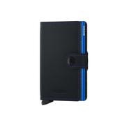 Secrid Miniwallet Matte - Black Blue