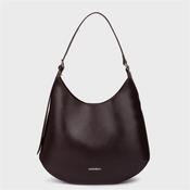 Wonders Mist Hobo Shoulder Bag - Dark Brown Leather