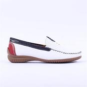 Gabor California Stitch Detail Mocassin - White Multi - 6 image