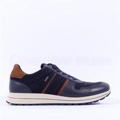 Ara Men Matteo 2.0 Goretex Lace Trainer - Navy Tan Combi - 43