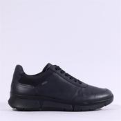 Ara Men Romano Goretex Wide Fit Shoe - Black Leather - 43