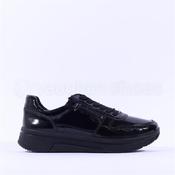 Ara Sapporo Side Zip Platform Trainer - Black Patent - 4