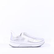 Ara Sapporo 3.0 Easy Slip On Trainer - Silver Leather - 4