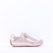 Ara Osaka Side Zip Ribbon Lace Trainer - Gold Combination - 4 image