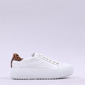 Ara Monaco Platform Laced Trainer - White Leopard - 4 image