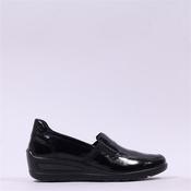 Ara Zurich 2.0 Slip On Stretch Wedge - Black Patent - 4