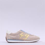 Ara Portofino Laced Retro Trainer - Beige Yellow - 4
