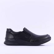 Rieker Men Tex Slip On Shoe Black Leather 41 in Mayo