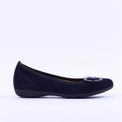 Gabor Rosta Slip On Low Pomp - Navy Suede - 7 image