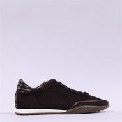 Gabor Estate T Toe Laced Trainer - Mocha Leopard - 4 image