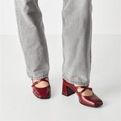Tamaris Lucca Strappy Block Heel Shoe - Red - 37