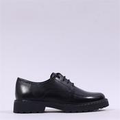 Tamaris Tavendra Stitch Sole Laced Shoe - Black Shine - 36 image