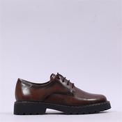 Tamaris Tavendra Stitch Sole Laced Shoe - Brown Shine - 36 image