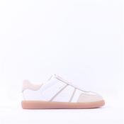 Tamaris Tati T Toe Laced Low Trainer - White Combi - 36
