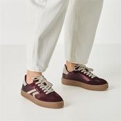 Tamaris Nakja Retro Gumsole Trainer - Bordo Metallic - 36 image