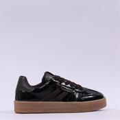 Tamaris Nakja Retro Gumsole Trainer - Dark Brown Patent - 36 image