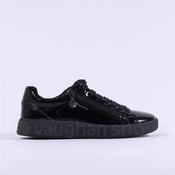 Tamaris Skylar Side Zip Low Trainer - Black Patent - 40 image