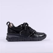Tamaris Rea Wedge Side Zip Trainer - Black Combi - 37 image
