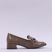 Tamaris Almira Classic Slip On Loafer - Taupe Patent - 36 image