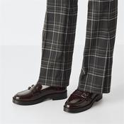 Tamaris Betina Two Strap Classic Loafer - Merlot - 38